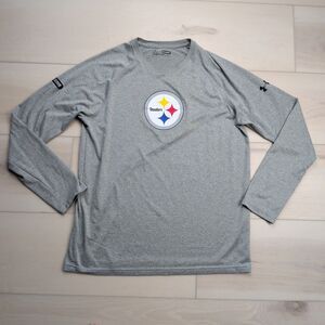 Under Armour Shirt Mens M‎ NFL Pittsburgh Steelers Combine Authentic Long Sleeve
